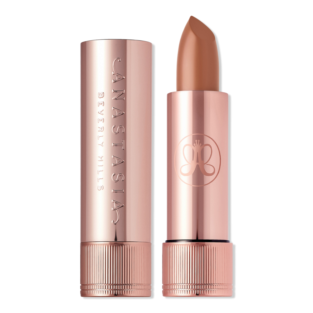 Anastasia Beverly Hills Long-wearing Matte & Satin Velvet Lipstick - Soft Brown In Brown