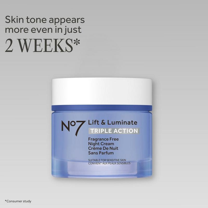 No7 - Lift & Luminate Triple Action Fragrance Free Night Cream