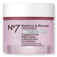 Restore & Renew Face & Neck Multi Action Fragrance Free Night Cream