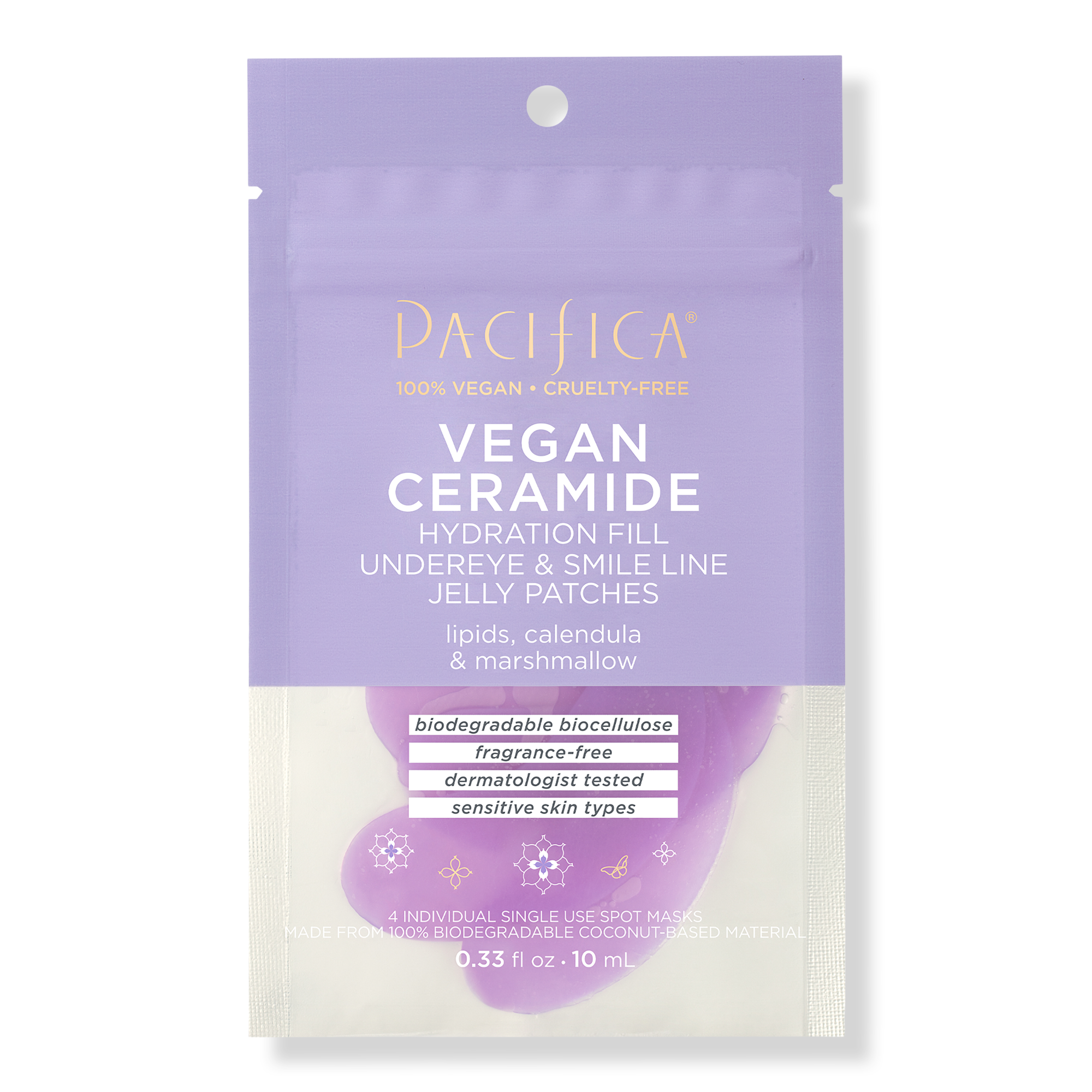 Pacifica Vegan Ceramide Hydration Under Eye & Smile Line Jelly Patches #1