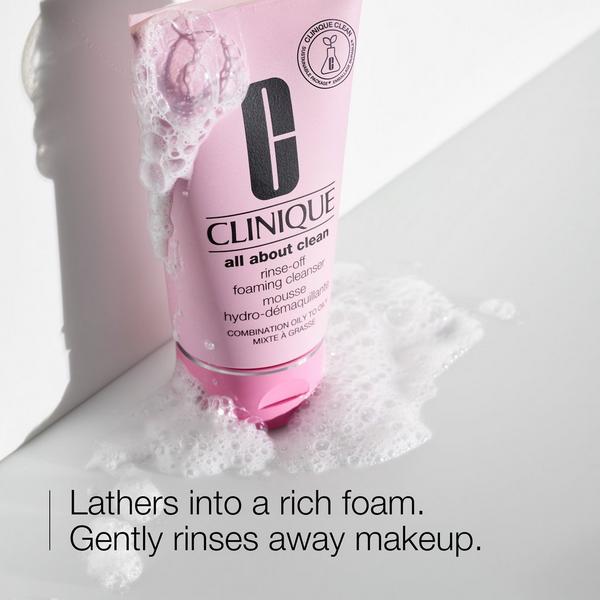 Clinique All About Clean Rinse Off Foaming Cleanser Mini #2