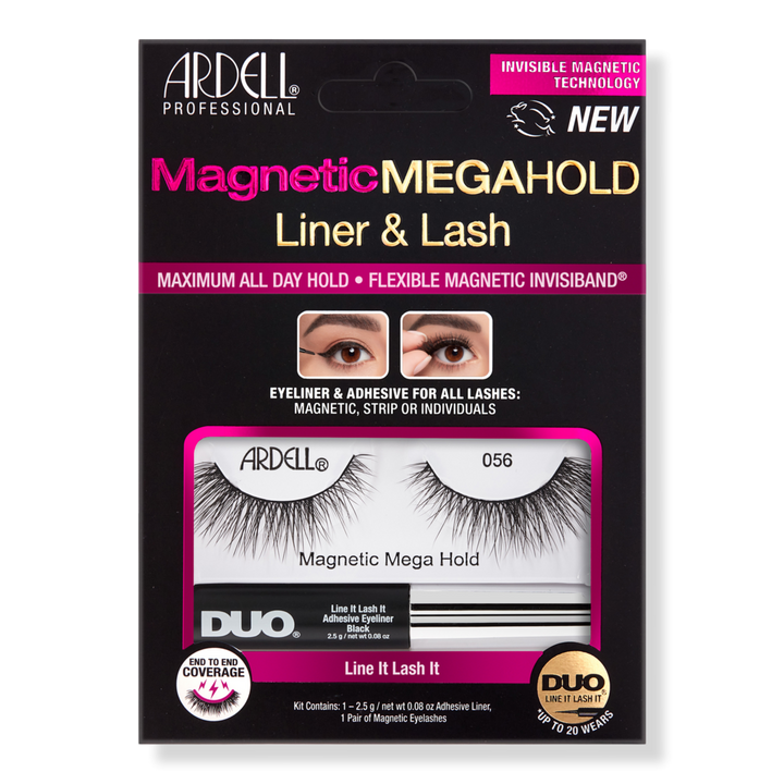 Ardell Magnetic MegaHold Liner & Lash Kit #056 #1