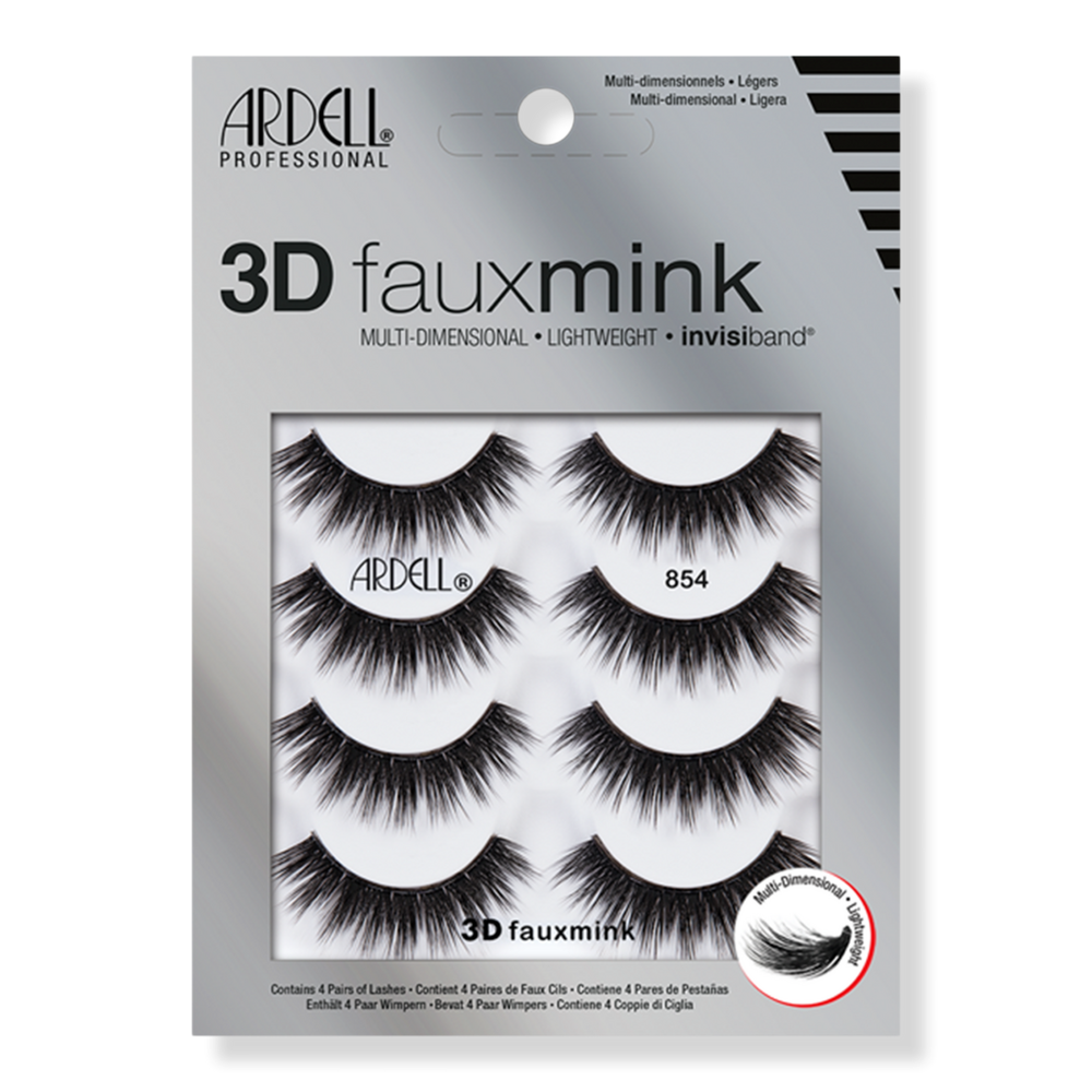 Ardell 3d Faux Mink Multipack Lashes - #854
