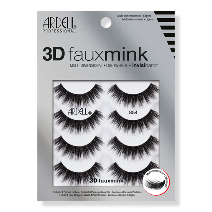 Ardell 3D Faux Mink Multipack Lashes #854 #1