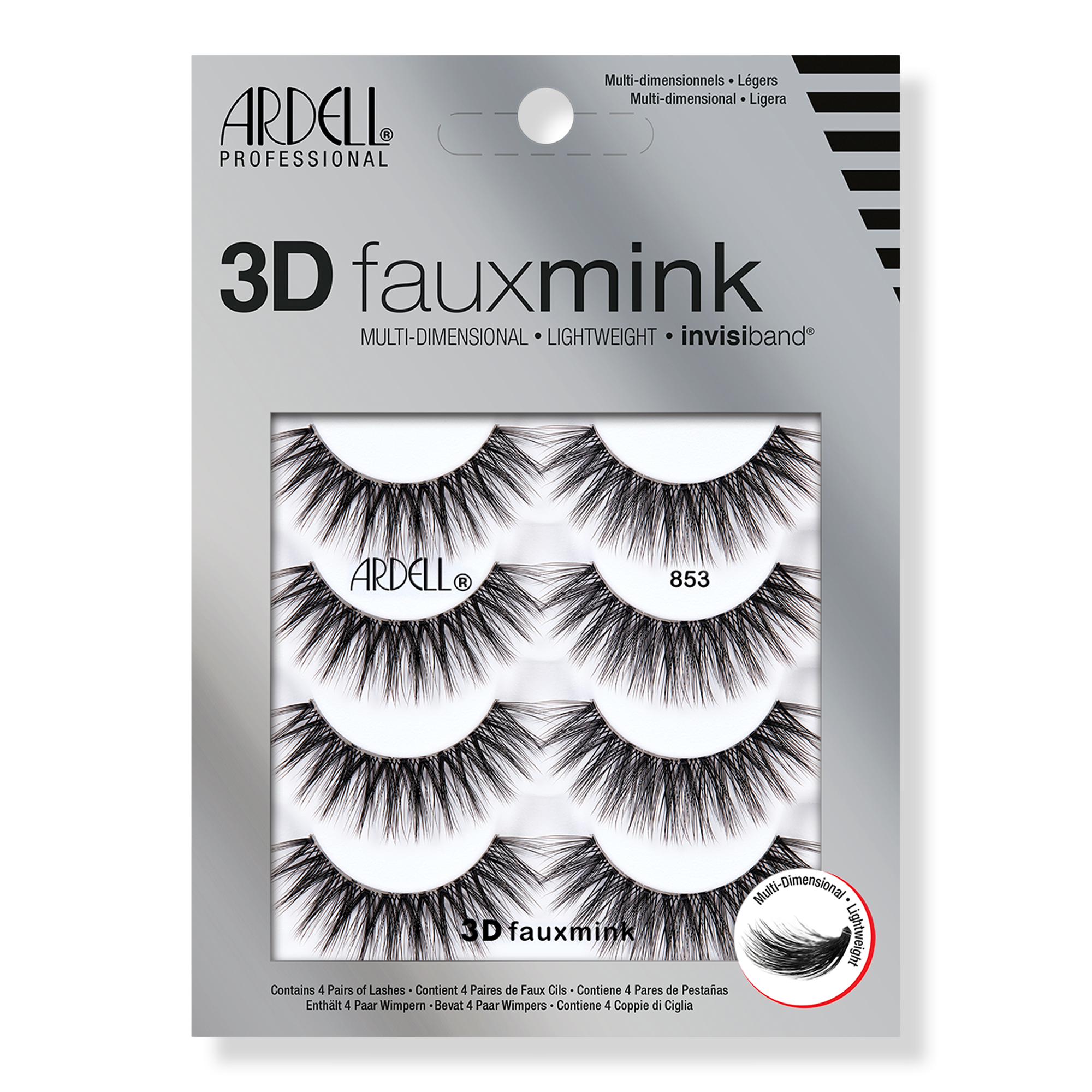 Ardell 3D Faux Mink Multipack Lashes #1