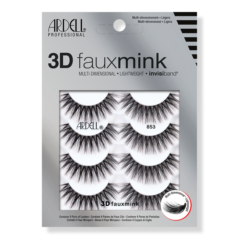 Ardell - #853 3D Faux Mink Multipack Lashes | Ulta Beauty