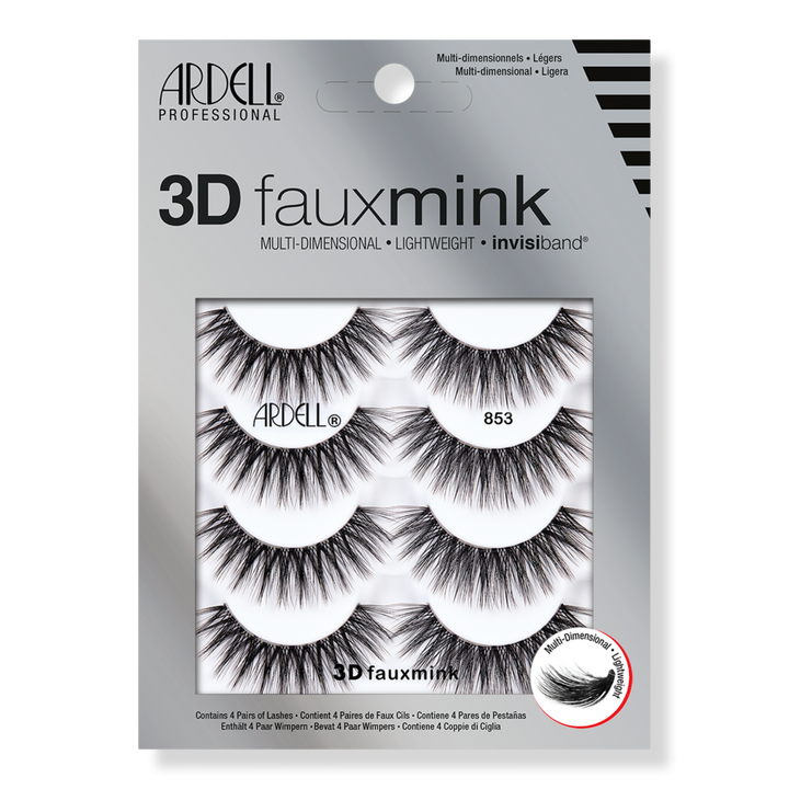 Ardell 3D Faux Mink Multipack Lashes #853 #1