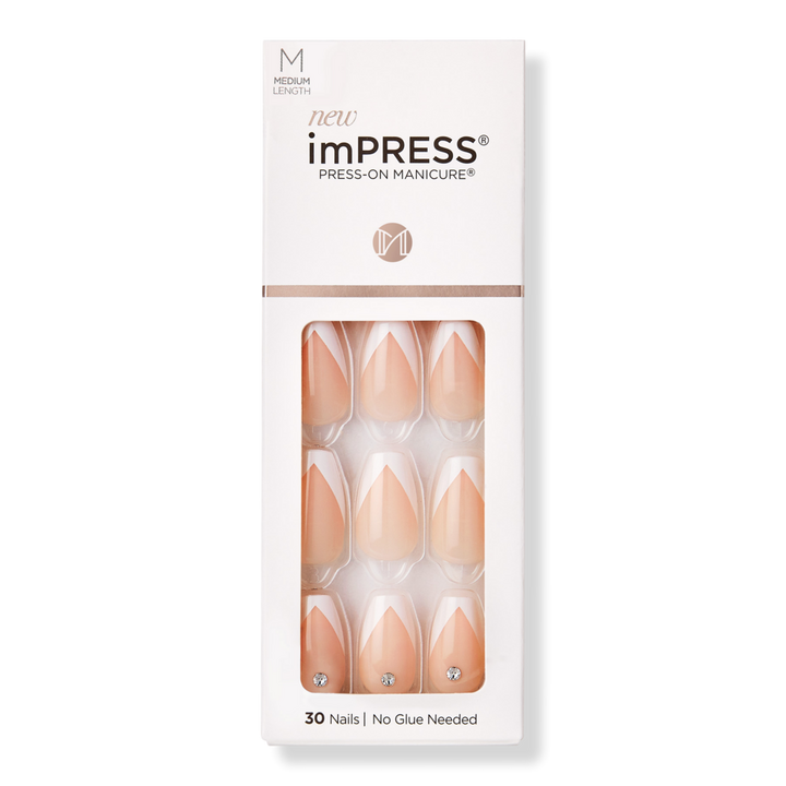 Kiss imPRESS Design Medium Press On Manicure Nails #1
