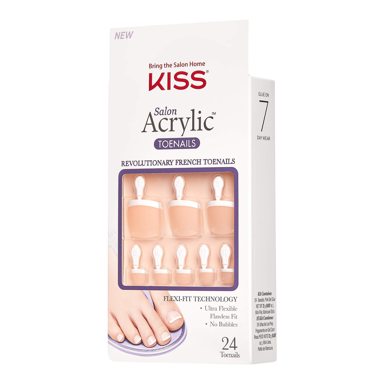 Walk Away Salon Acrylic Toenail Kit