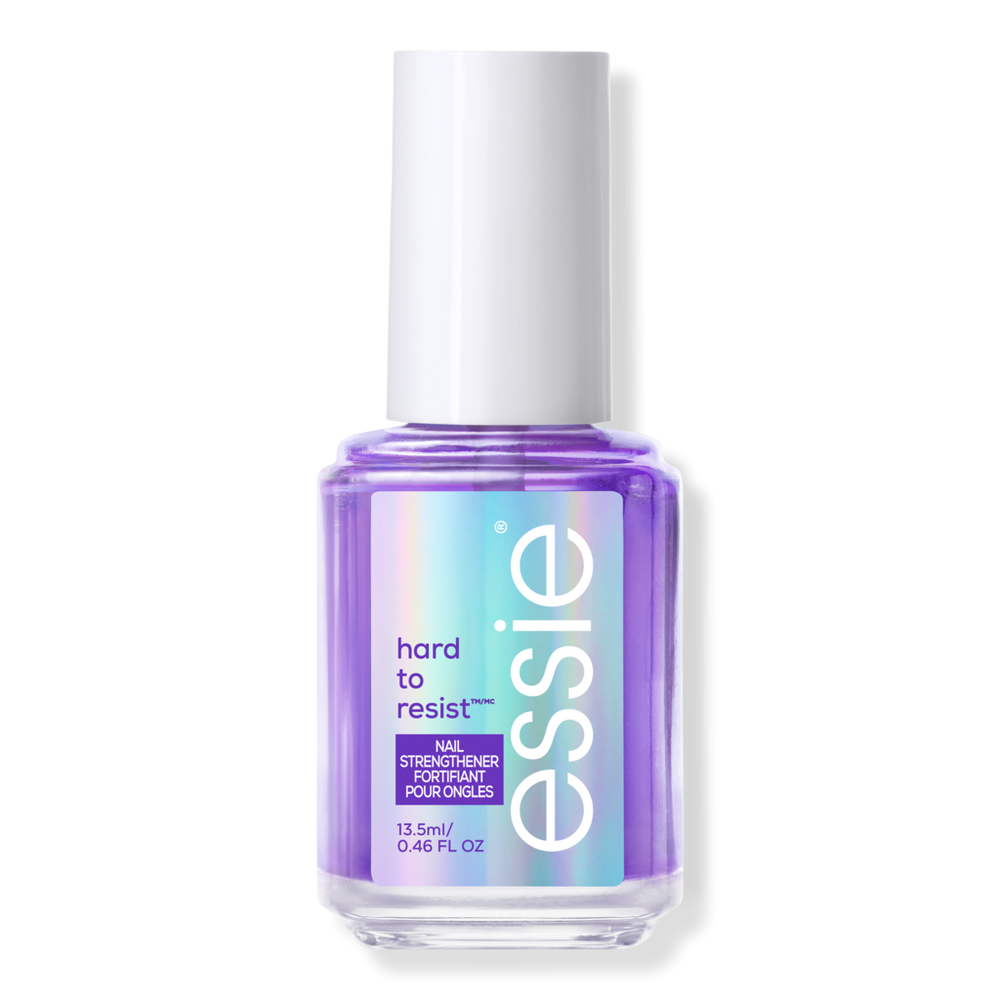 Essie Hard To Resist Nail Strengthener Treatment - Clear Violet Tint, Neutralize & Brighten