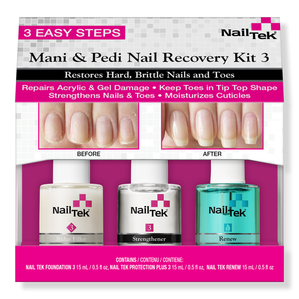 Nail Tek Mani & Pedi Nail Recovery Kit 3