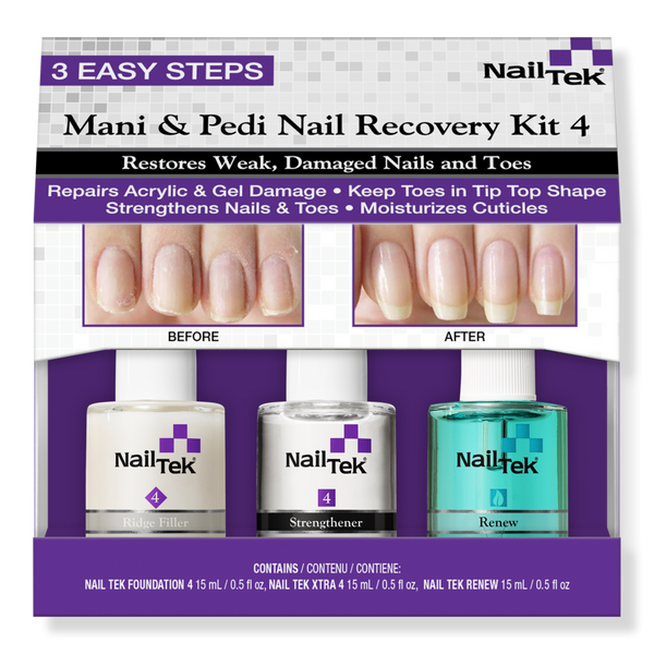 Nail Tek Mani & Pedi Nail Recovery Kit 4