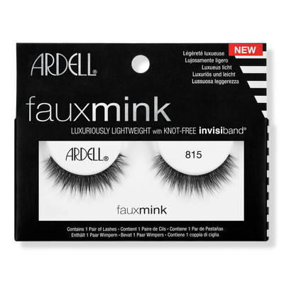 Ardell Faux Mink #815 False Eyelash, Lightweight with Invisiband