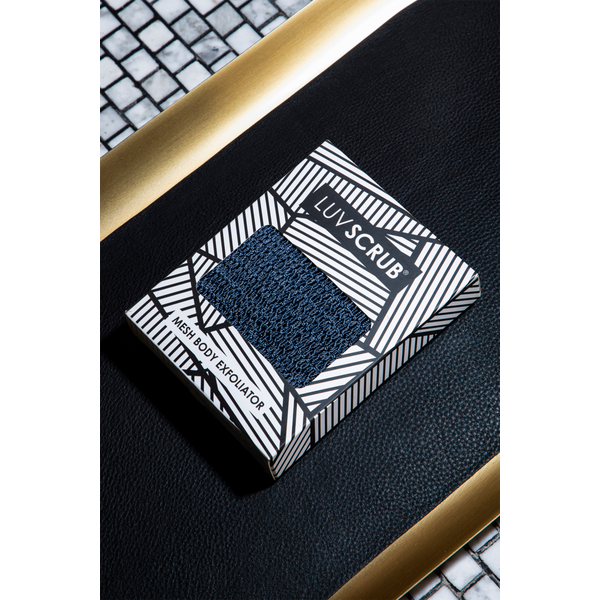 LUV SCRUB Mesh Body Exfoliator - Indiglo #3