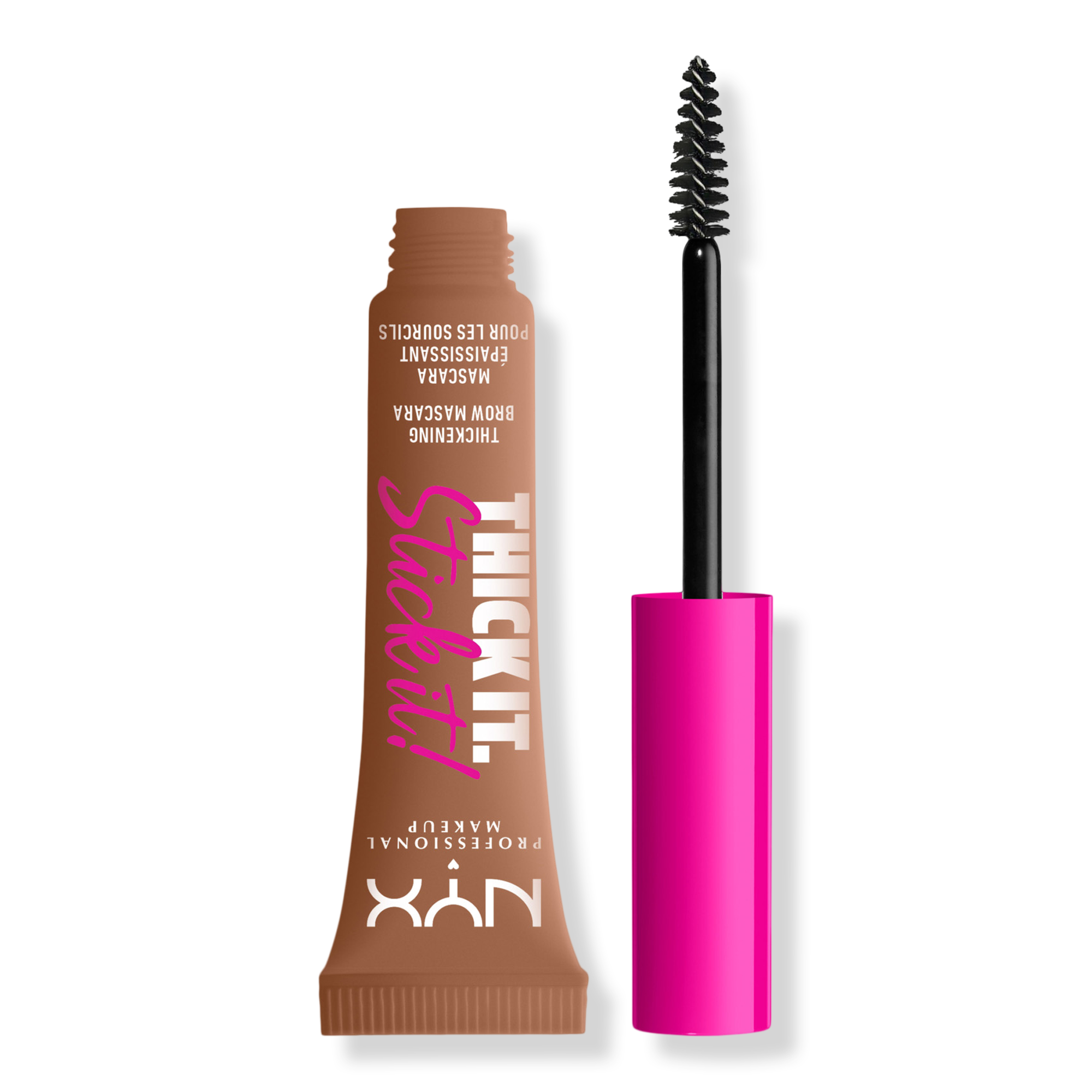 NYX Professional Makeup Thick it Stick it! Thickening Brow Gel Mascara #1