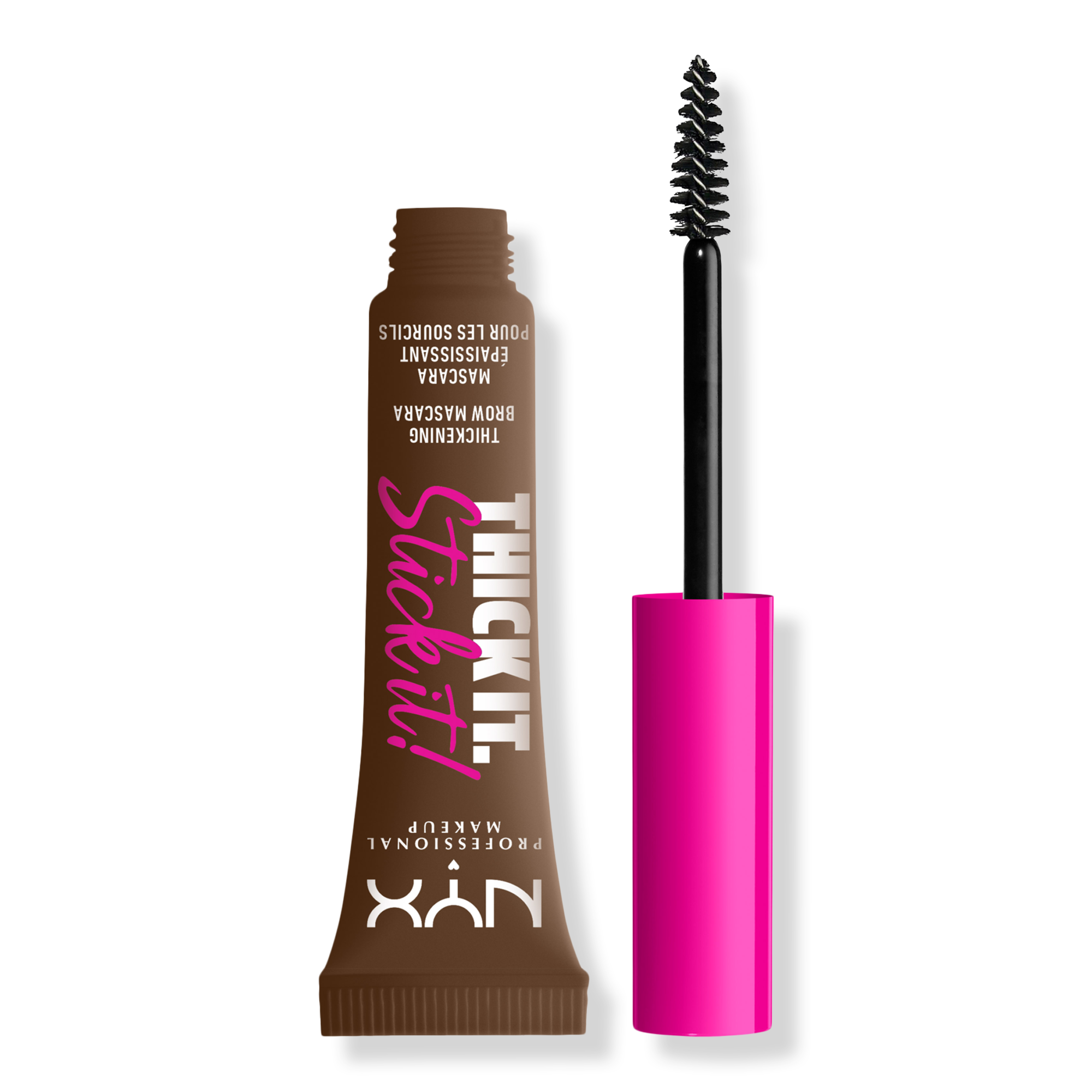 NYX Professional Makeup Thick it Stick it! Thickening Brow Gel Mascara #1