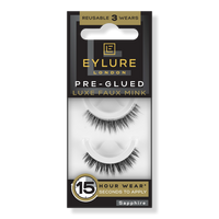 Pre-Glued Luxe Faux Mink Eyelashes, Sapphire
