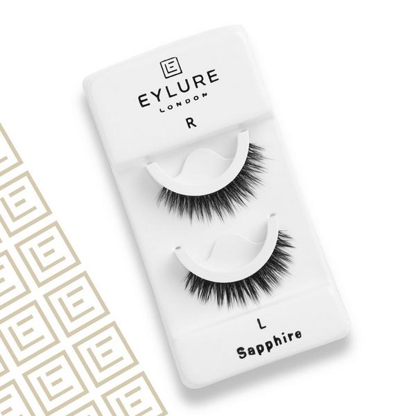 Eylure Pre-Glued Luxe Faux Mink Eyelashes, Sapphire #2