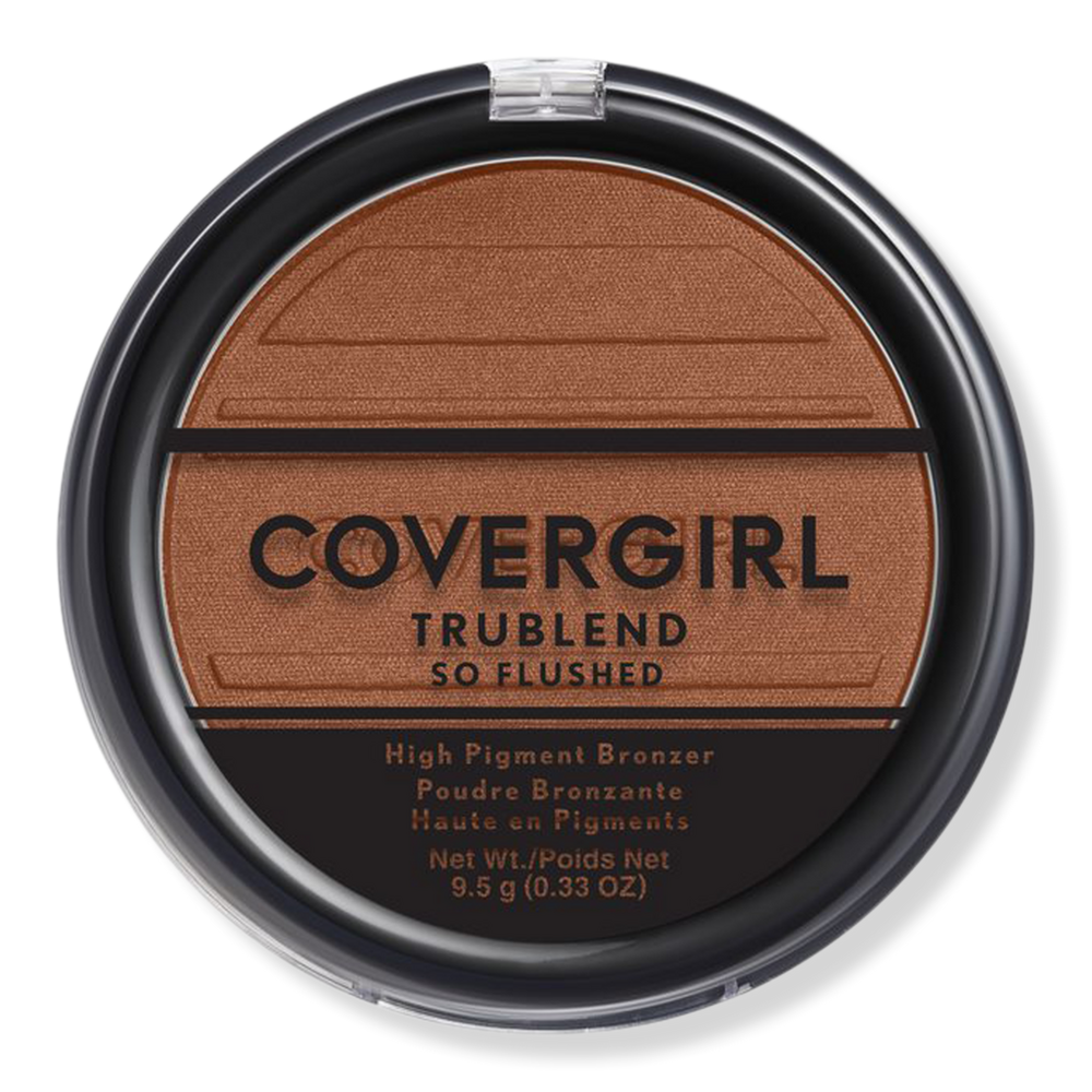 Covergirl Trublend So Flushed High Pigment Bronzer - Ebony In Black