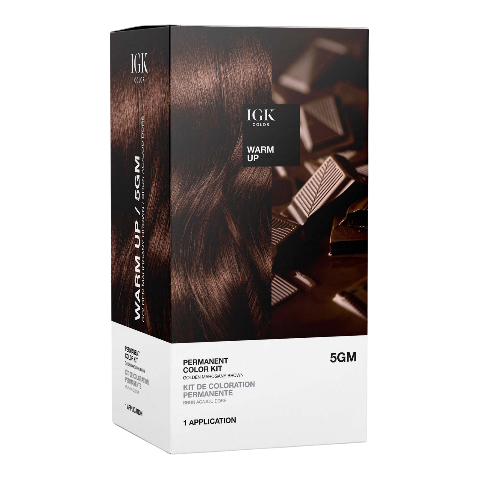 IGK Permanent Color Kit 5GM Warm Up