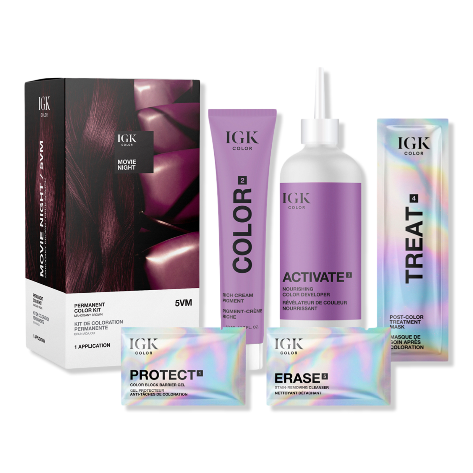 IGK Permanent Color Kit 5VM Movie Night