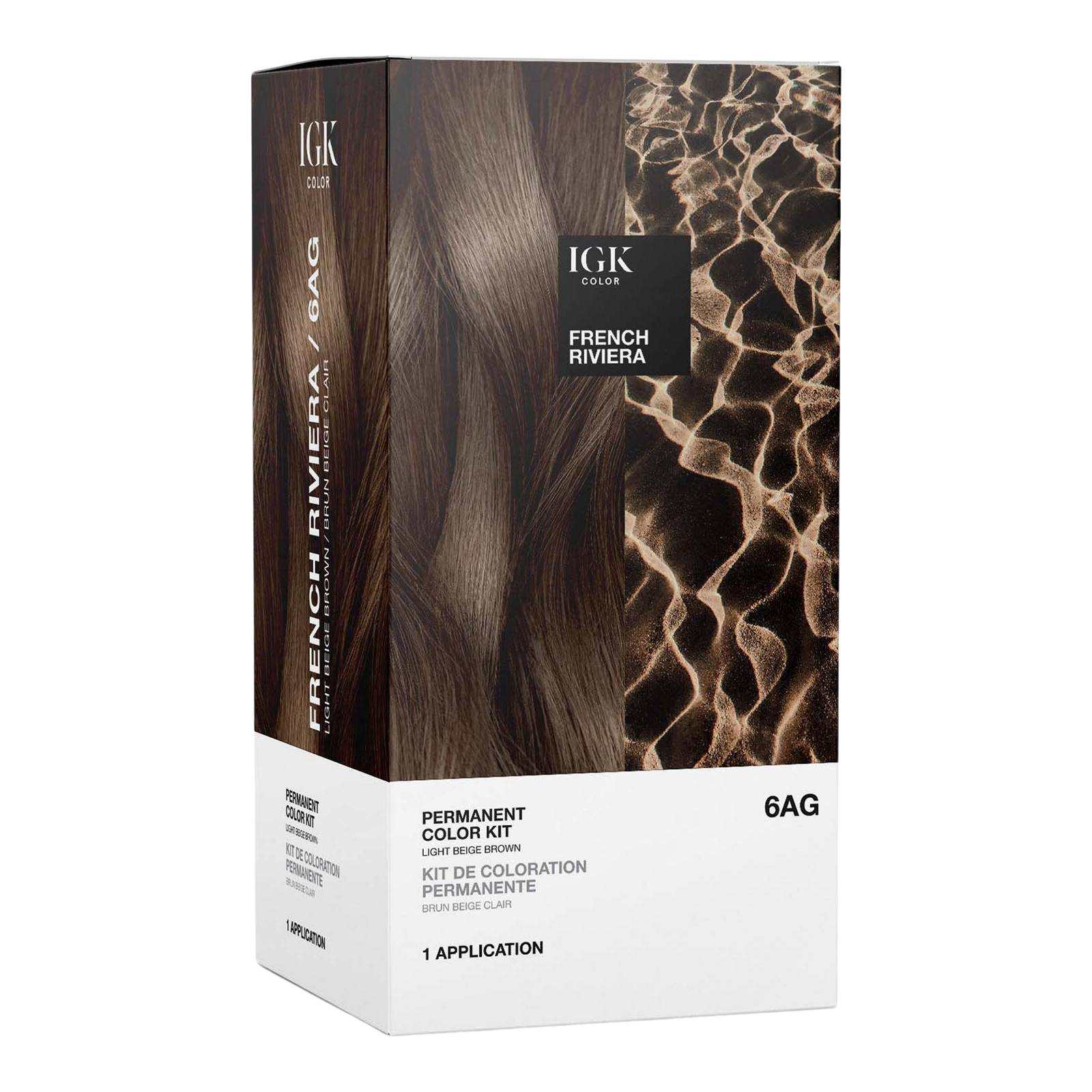 IGK Permanent Color Kit 6AG French Riviera