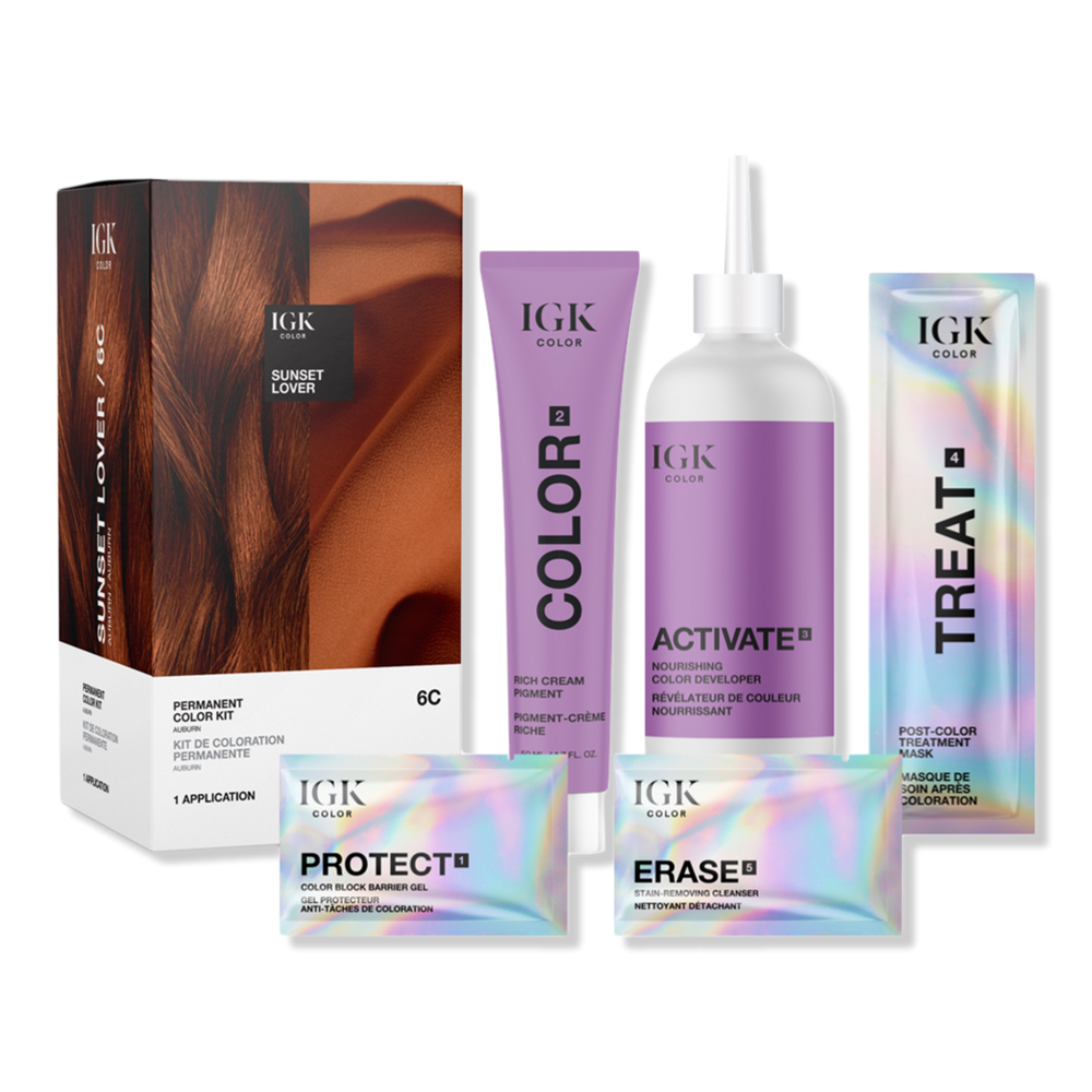 Igk Permanent Color Kit - 6c Sunset Lover