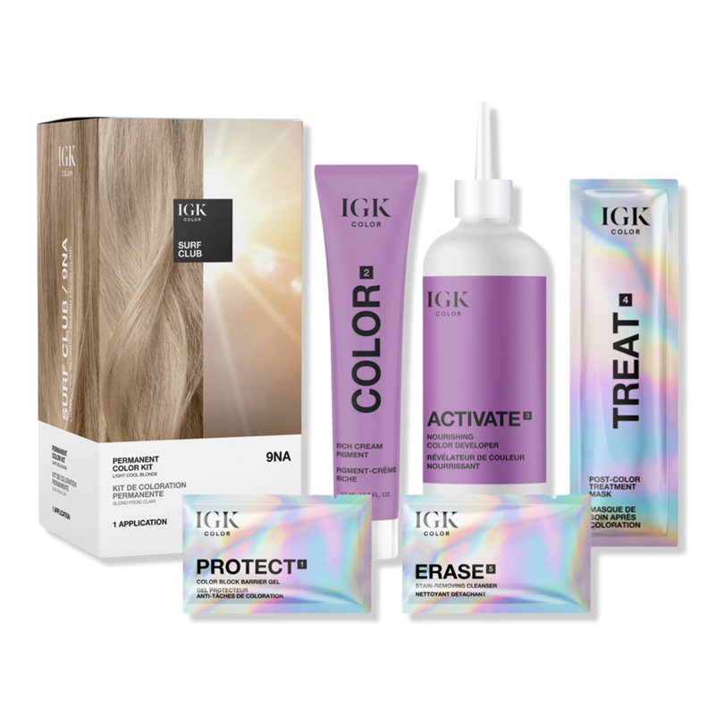iggy インク　10色　オールセット　THE INK All SET IGK - 9NA Surf Club Permanent Color Kit | Ulta Beauty