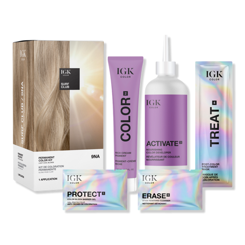 IGK - 9NA Surf Club Permanent Color Kit | Ulta Beauty
