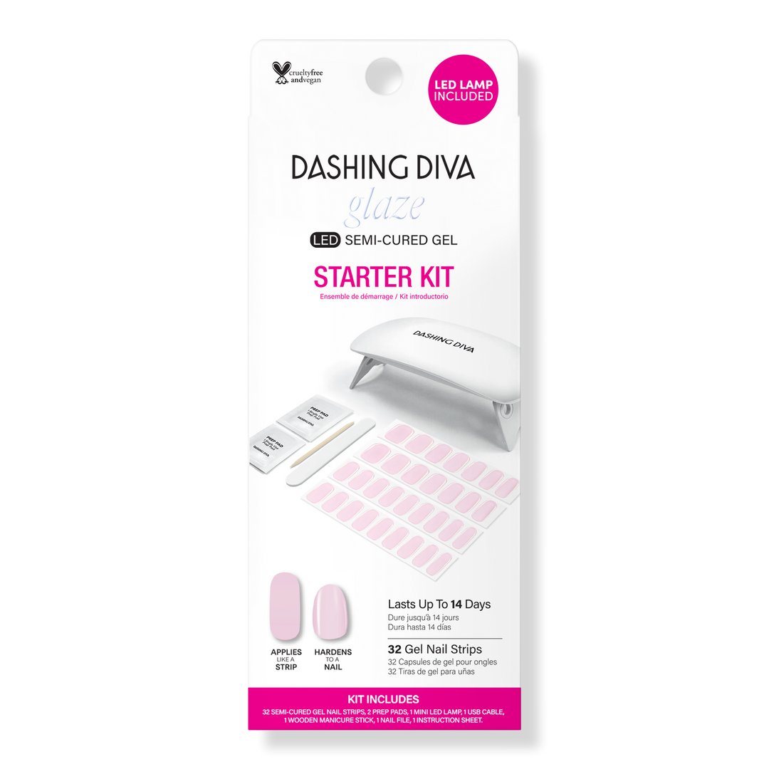 Dashing Diva Powder Pink Glaze Starter Kit #1