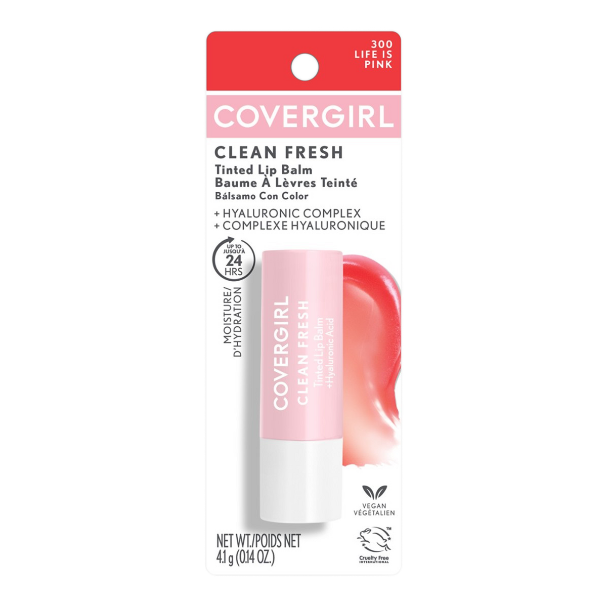 Clean Fresh Tinted Lip Balm - Life Is Pink