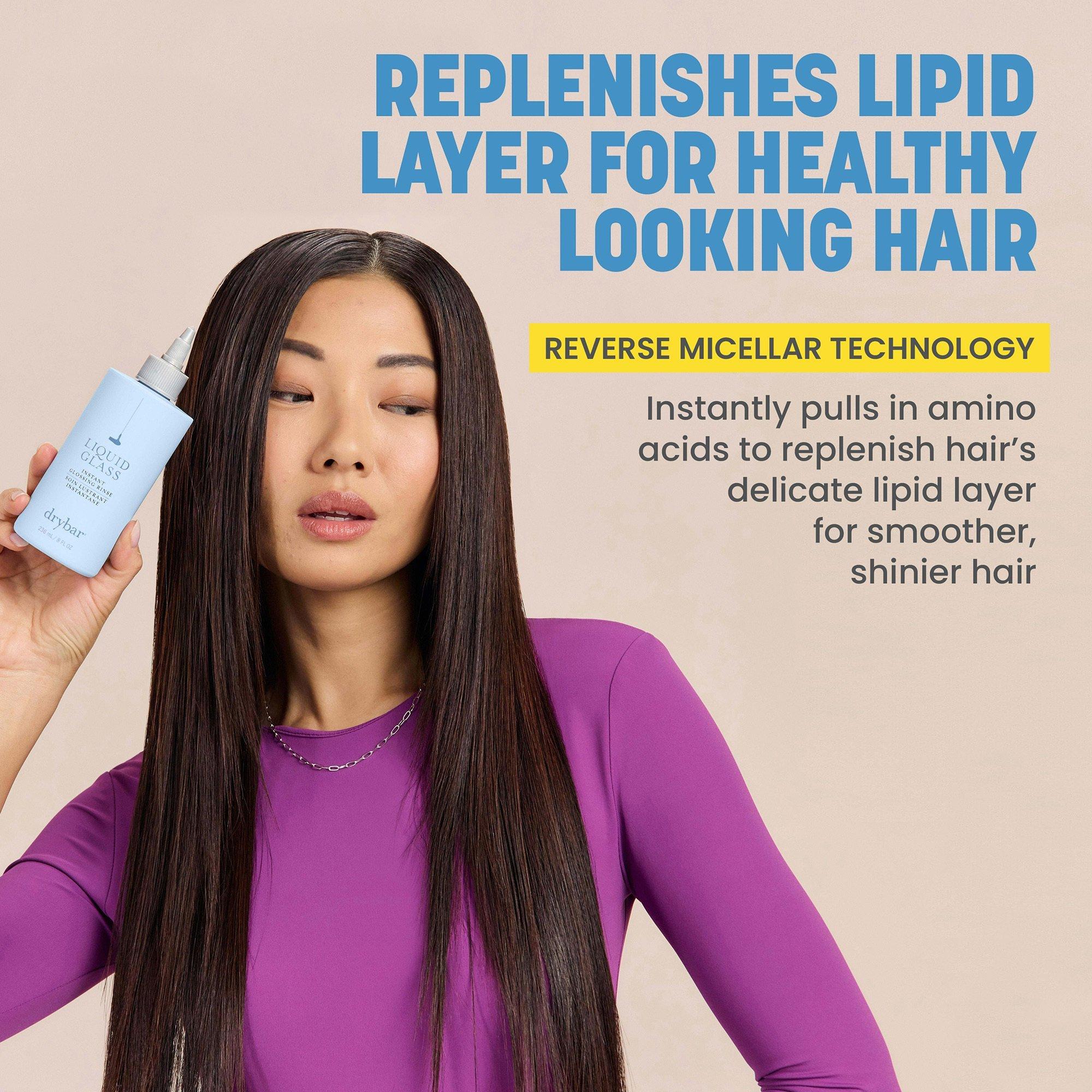 Ополаскиватель для мгновенного блеска волос Drybar Liquid Glass — фото 5