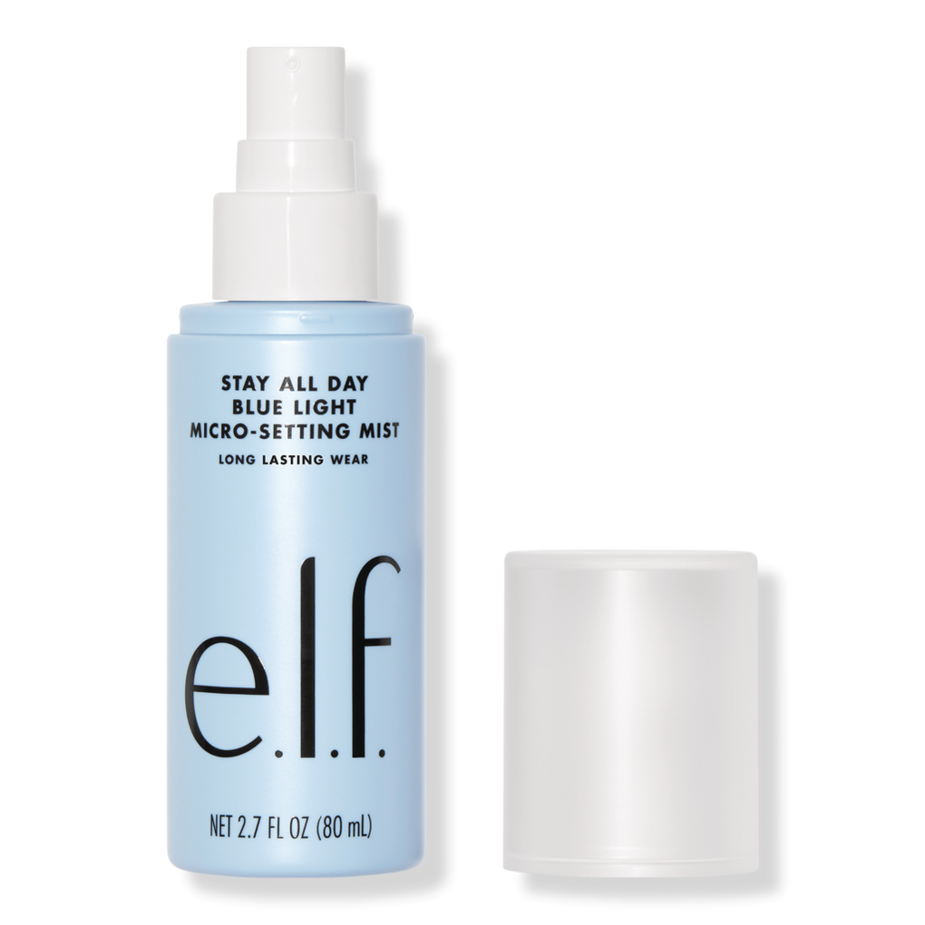 e.l.f. Micro-Setting Mist, Blue Light, Stay All Day - 2.7 fl oz