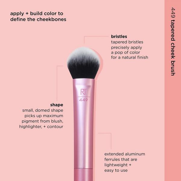 Real Techniques Tapered Cheek Face Makeup Brush #3