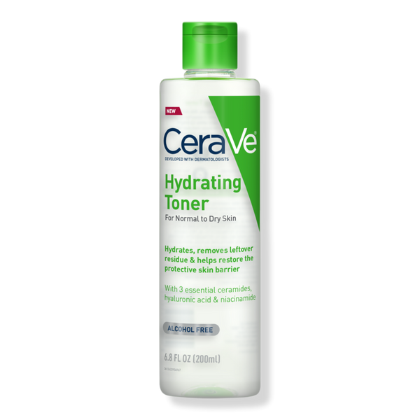 CeraVe Alcohol-Free No Rinse Hydrating Facial Toner for Sensitive & Dry Skin #1