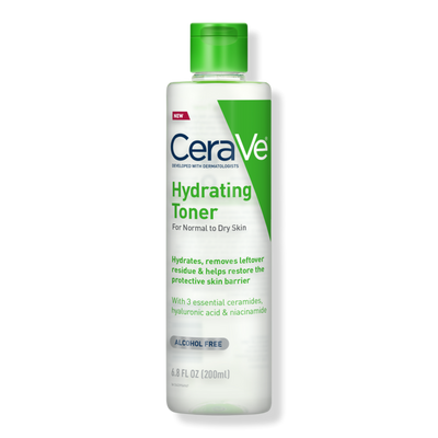 CeraVe Alcohol-Free No Rinse Hydrating Facial Toner for Sensitive & Dry Skin