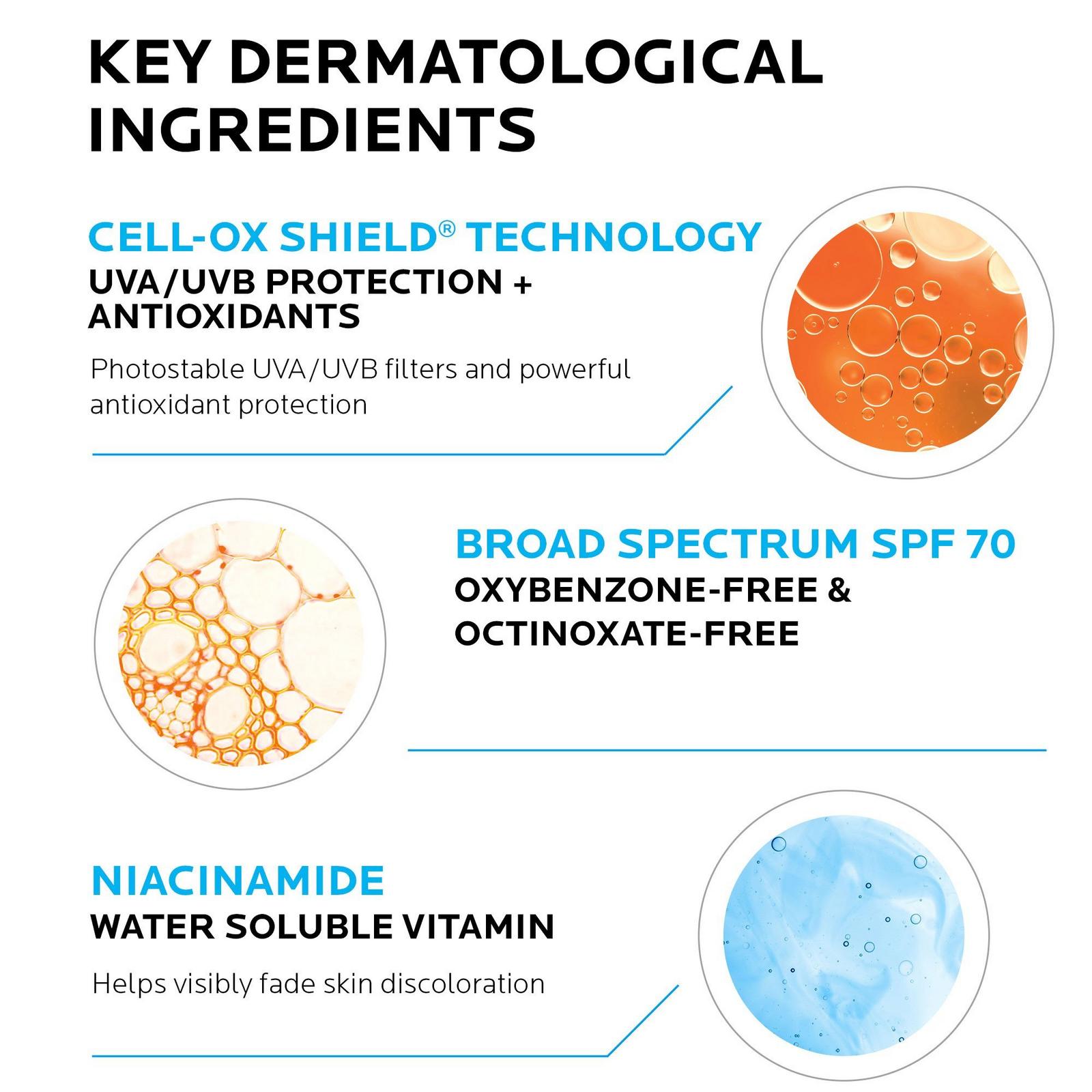 Anthelios UV Correct SPF 70 Daily Face Sunscreen with Niacinamide