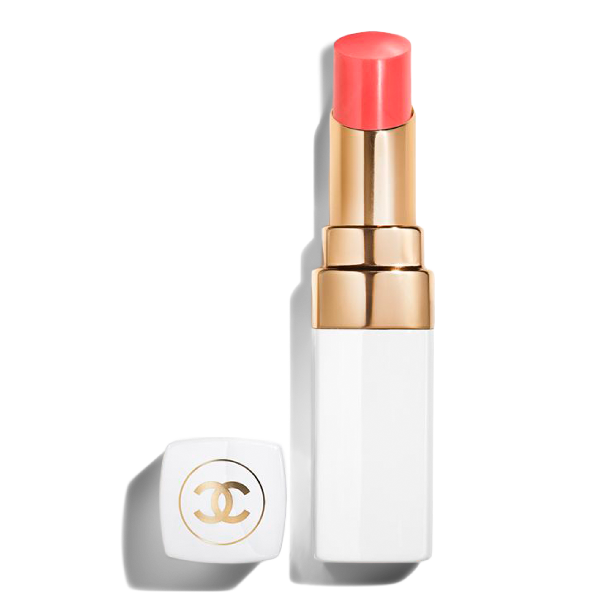 CHANEL ROUGE COCO BAUME SATIN Hydrating Beautifying Tinted Lip Balm - Buildable Color #1