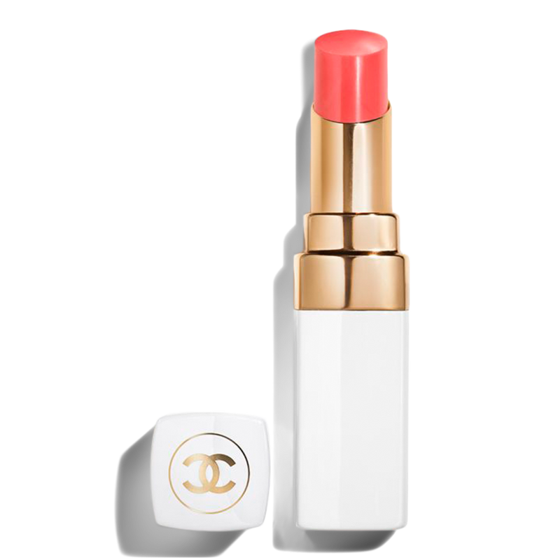 CHANEL - 916 FLIRTY CORAL ROUGE COCO BAUME SATIN Hydrating