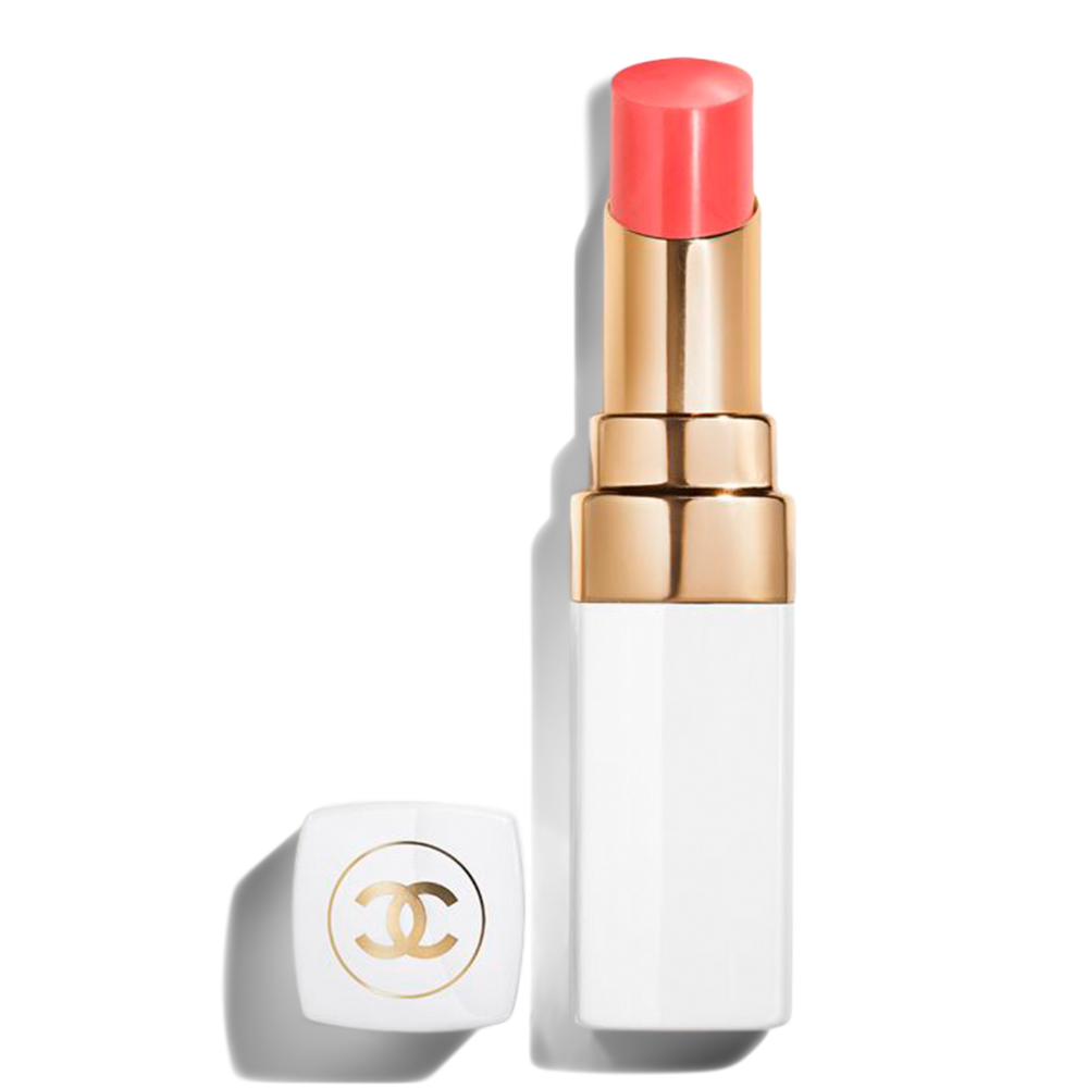 Chanel Rouge Coco Baume Satin Hydrating Beautifying Tinted Lip Balm - Buildable Color - 916 Flirty Coral
