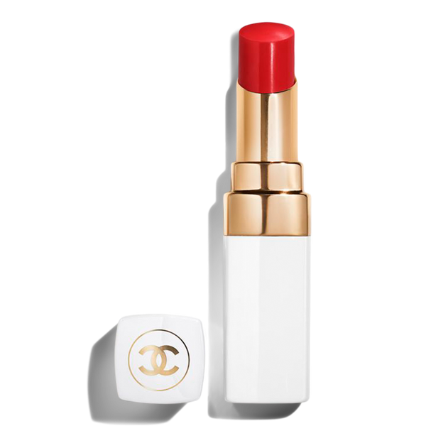 CHANEL ROUGE COCO BAUME SATIN Hydrating Beautifying Tinted Lip Balm - Buildable Color #1