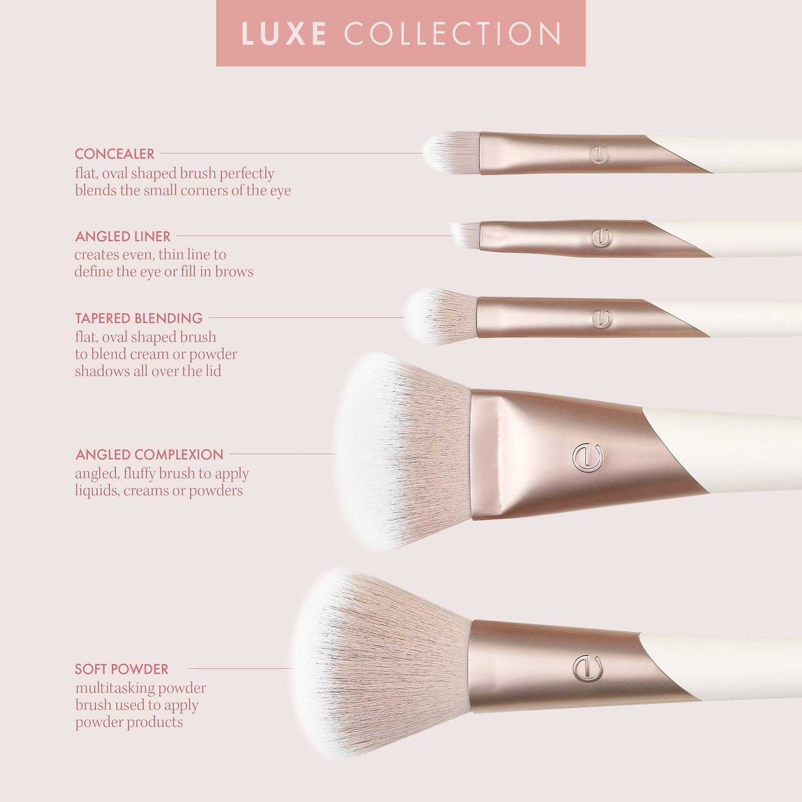 Luxe Natural Elegance Face Makeup Brush Kit