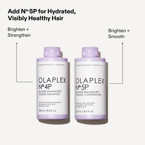 OLAPLEX No.4P Blonde Hair Hydrating & Brightening Purple Toning Shampoo #8