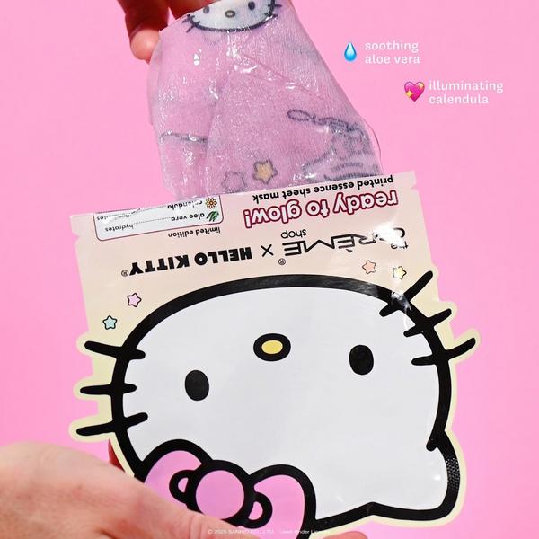 The Crème Shop Hello Kitty Ready to Glow! Printed Essence Sheet Mask #5