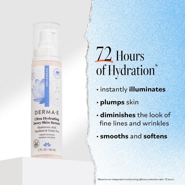 DERMA E Ultra Hydrating Hyaluronic Acid Dewy Skin Serum #3