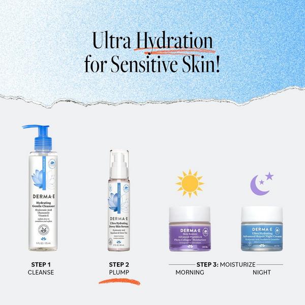 DERMA E Ultra Hydrating Hyaluronic Acid Dewy Skin Serum #7