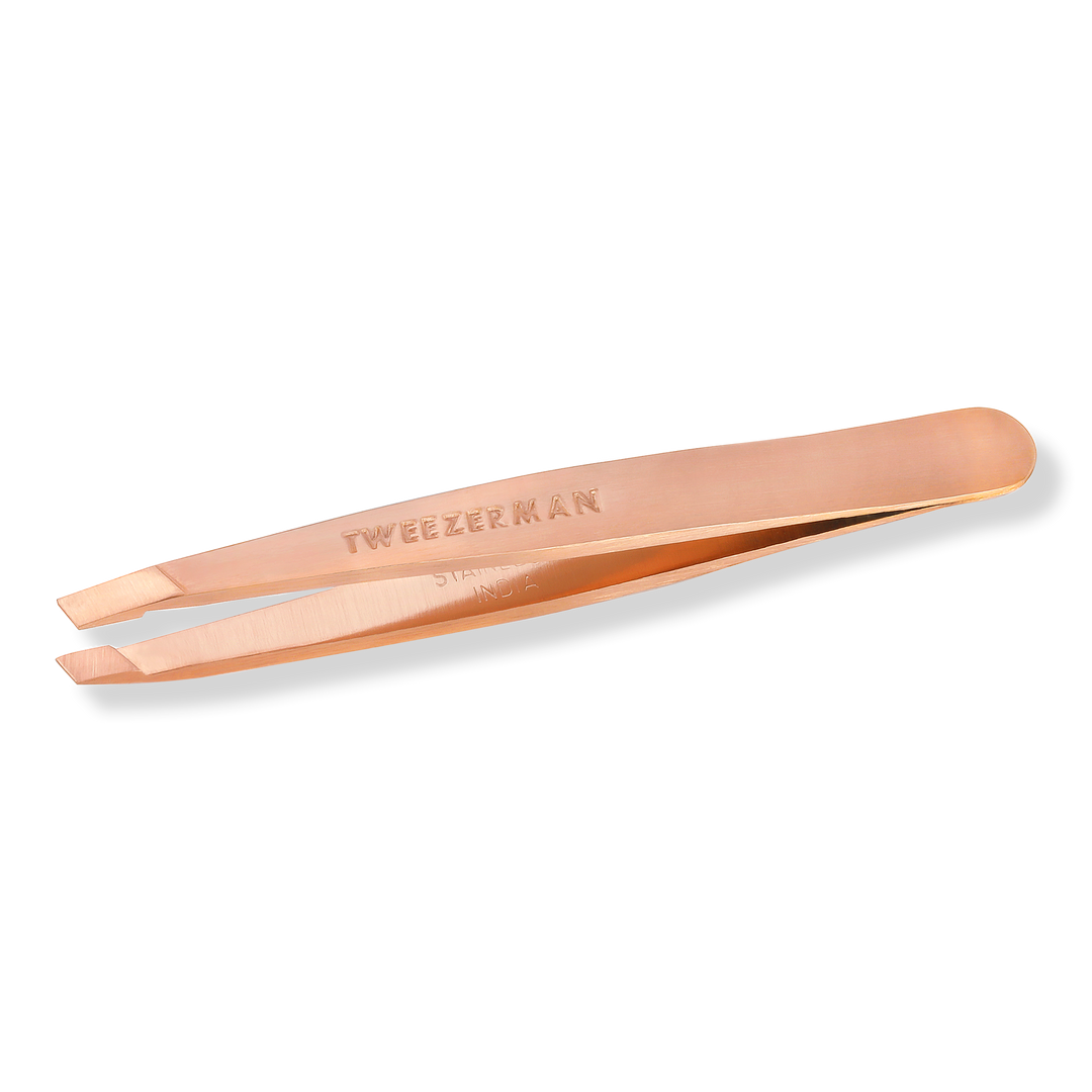 Tweezerman Rose Gold Mini Slant Tweezer #1