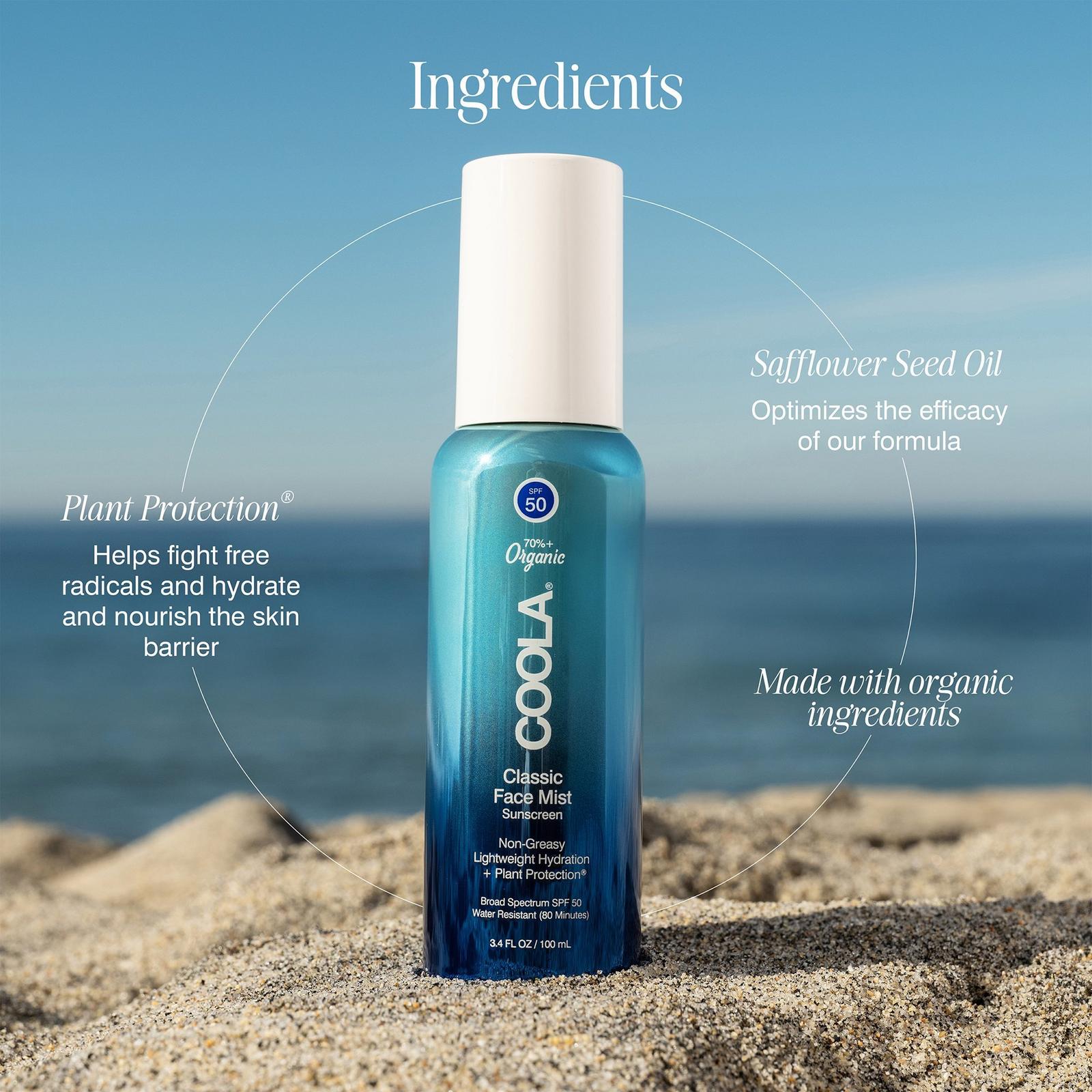 Classic Face Sunscreen Mist SPF 50