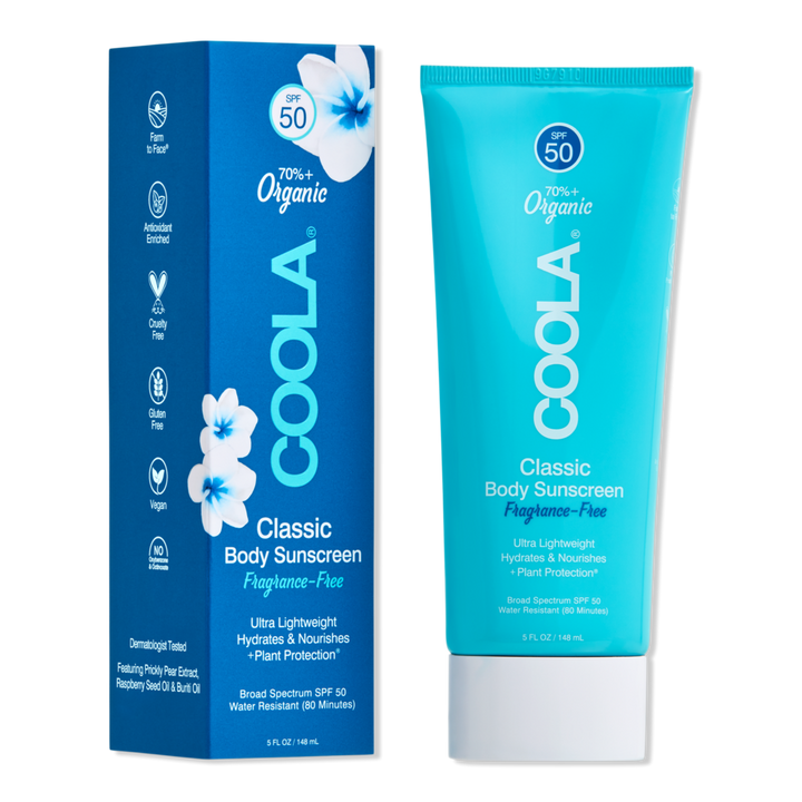 COOLA Classic Body Organic Sunscreen Lotion SPF 50 Fragrance Free #1