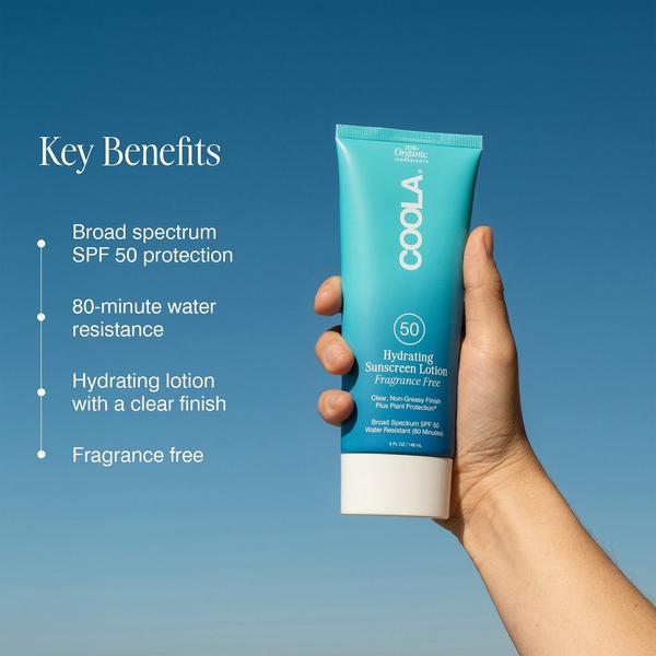 COOLA Classic Body Organic Sunscreen Lotion SPF 50 Fragrance Free #3